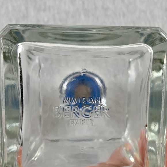 Lampe Berger Fragrance Oil Diffuser Lamp Clear Silver 3x3 in cube no wick - Picture 6 of 7